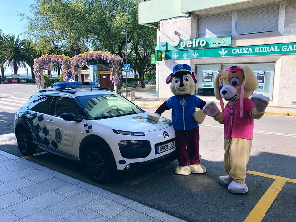 Protección Civil de Cambados ficha á Patrulla Canina