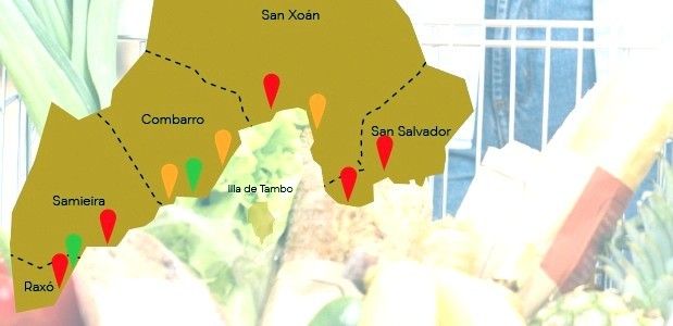 Poio elabora unha listaxe de locais de primeira necesidade