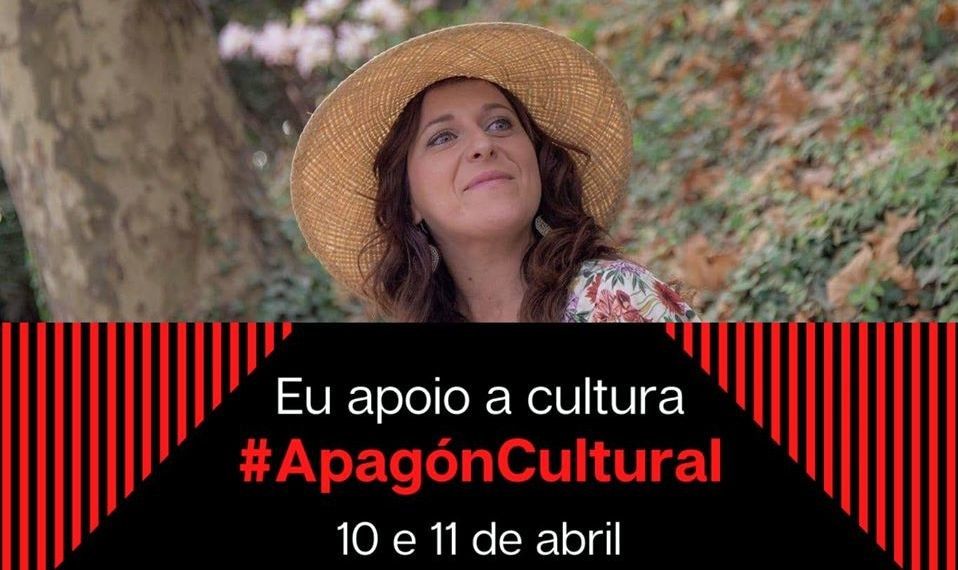 Publicación da actriz Marián Bañobre, en apoio ao #ApagónCultural