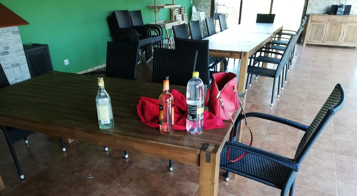 Finca asaltada na Puntada
