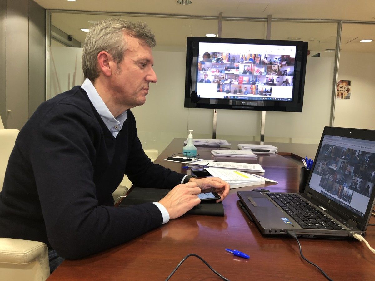 Alfonso Rueda, vicepresidente da Xunta