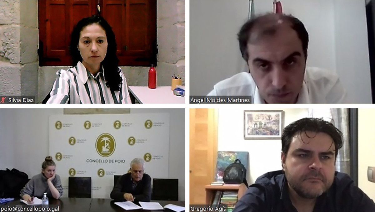 Xunta de voceiros virtual en Poio