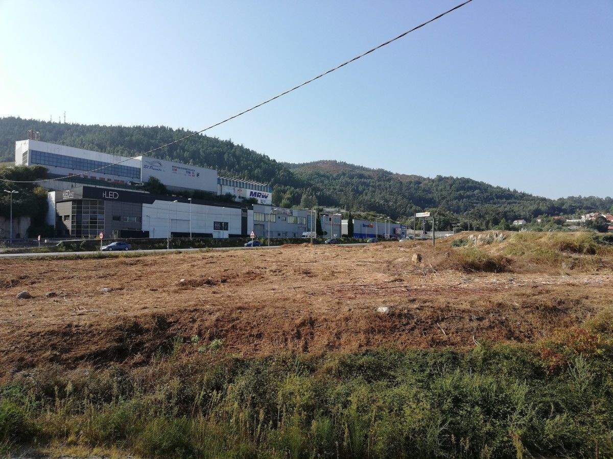 Terreos nos que se proxecta un polígono comercial no Vao