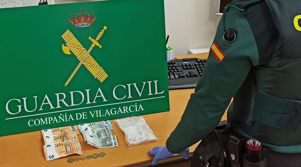 Efectos incautados por la Guardia Civil en Vilanova