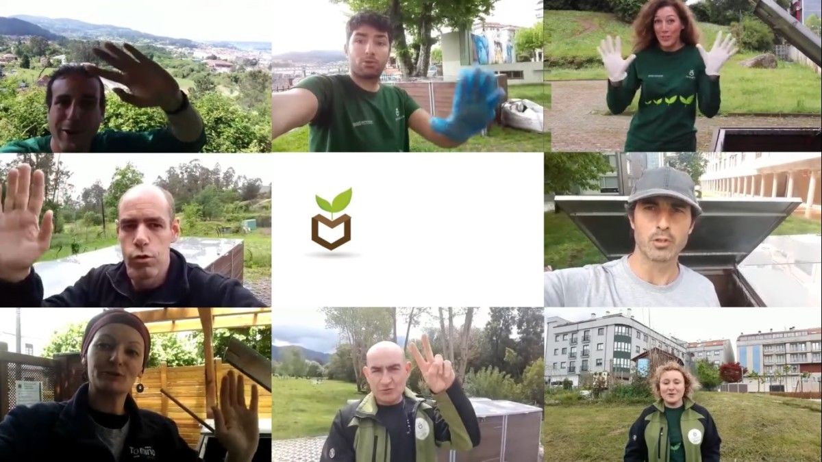 Imaxe do vídeo dos mestres composteiros