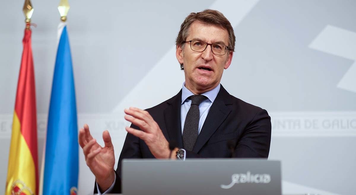Alberto Núñez Feijóo, presidente de la Xunta de Galicia