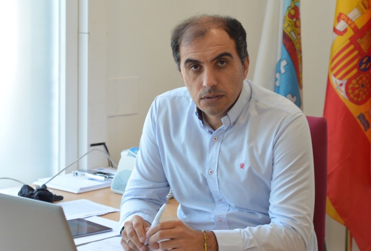 Ángel Moldes, portavoz do PP de Poio