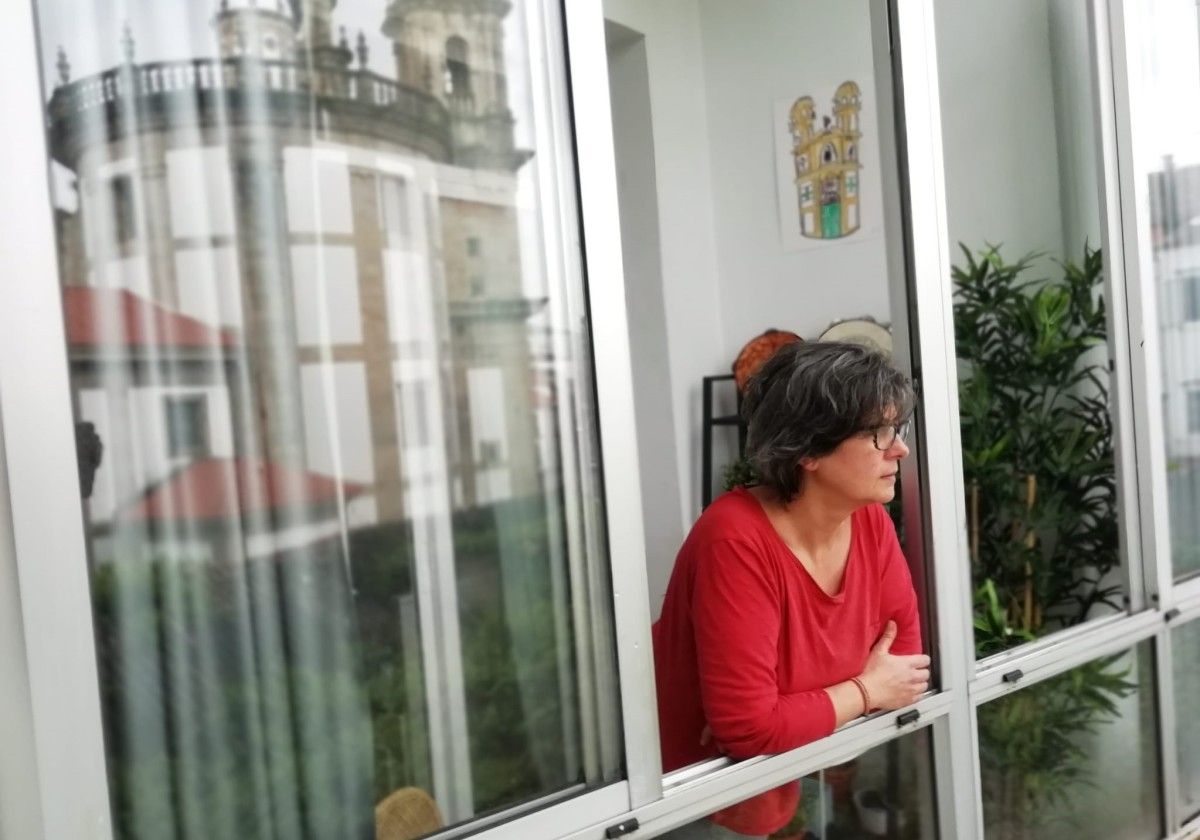 Pilar Rodríguez Braga es profesora en el Centro Crespo Rivas de Pontevedra
