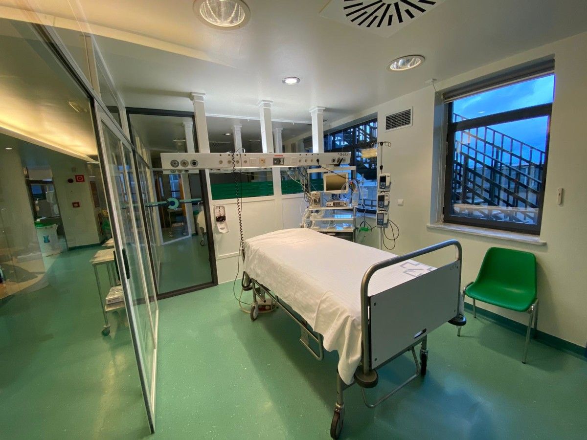 UCI del Hospital Montecelo