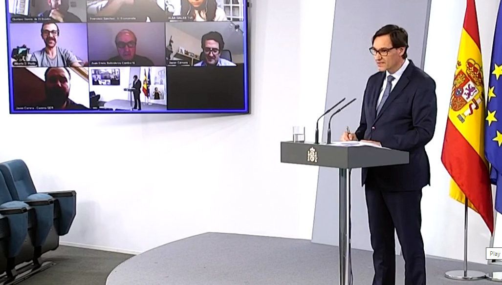 Salvador Illa, ministro de Sanidad