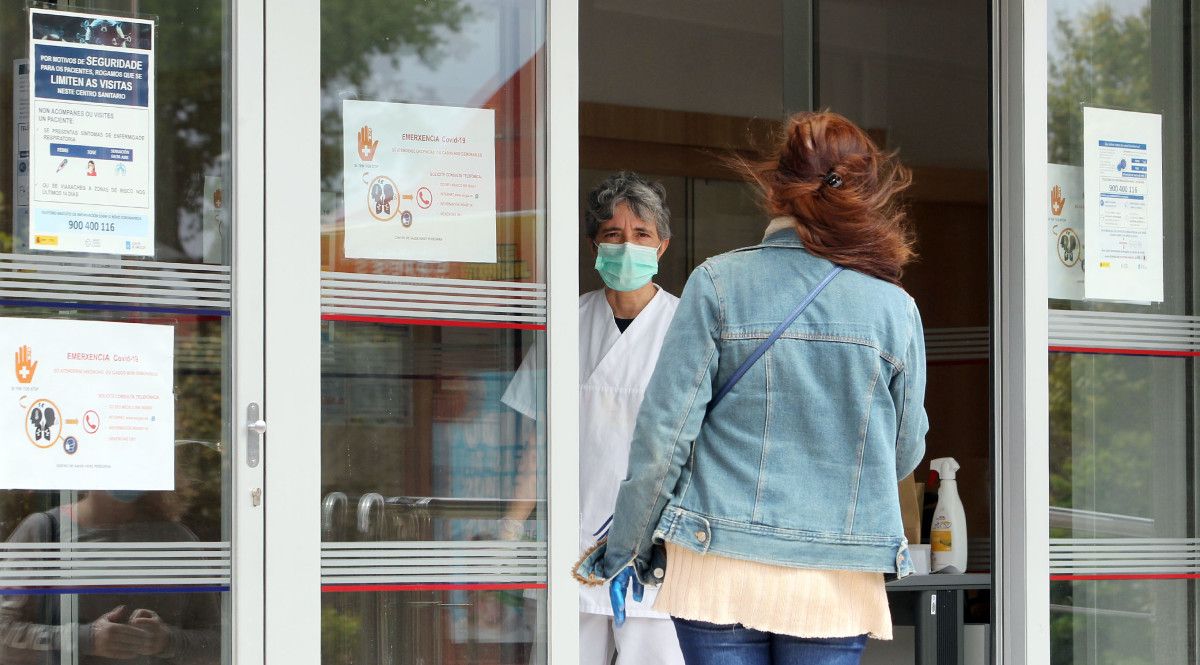 Personal sanitario del ambulatorio Virxe Peregrina