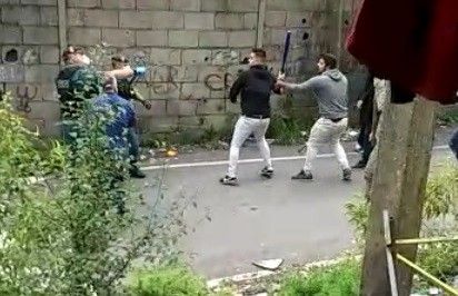 Altercado no poboado chabolista do Vao