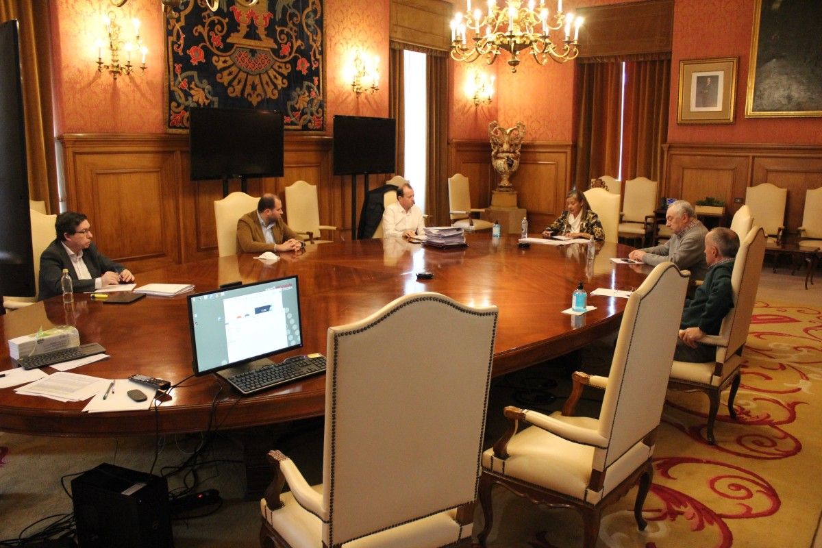 Reunión do comité de seguimento do Covid-19 da Deputación