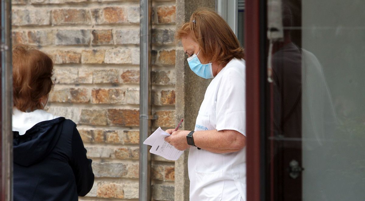 Personal del ambulatorio Virgen Peregrina protegido ante el coronavirus
