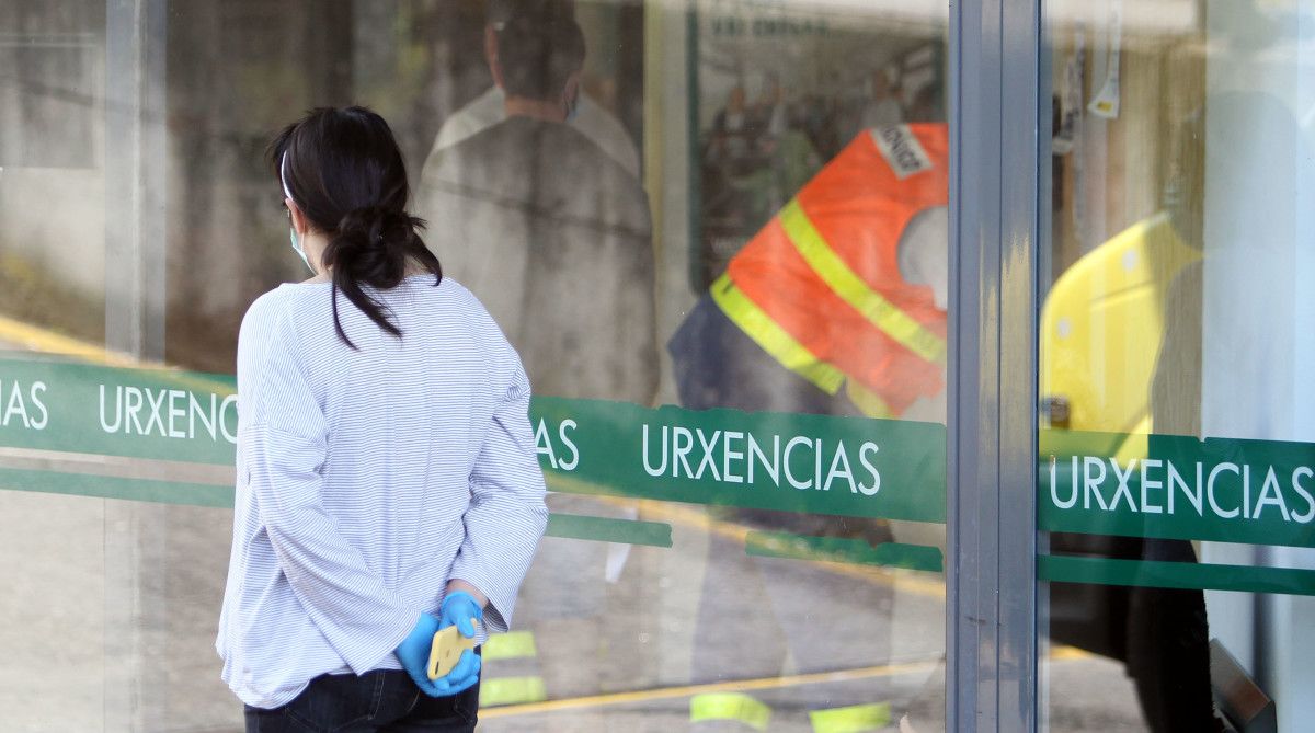 Servicio de Urgencias del Hospital Montecelo durante la crisis sanitaria del coronavirus