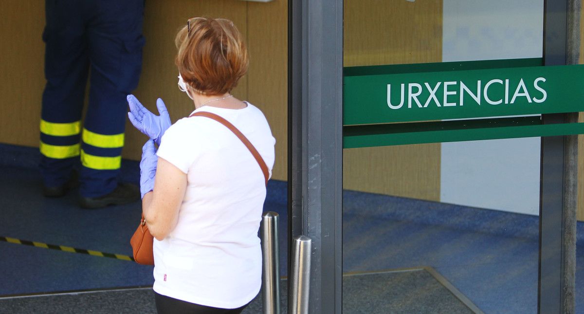 Servicio de Urgencias del Hospital Montecelo durante la crisis sanitaria del coronavirus