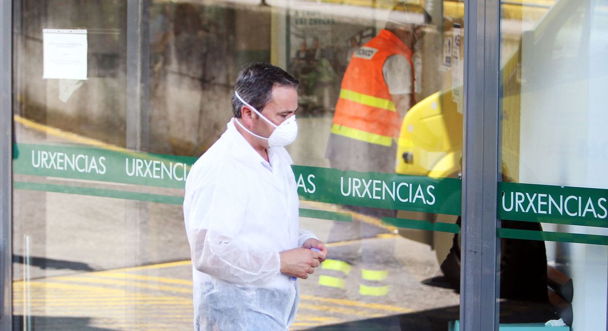 Servicio de Urgencias del Hospital Montecelo durante la crisis sanitaria del coronavirus