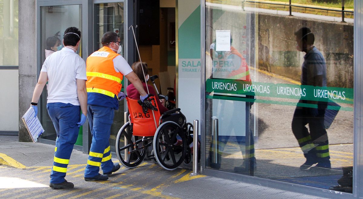 Servicio de Urgencias del Hospital Montecelo durante la crisis sanitaria del coronavirus