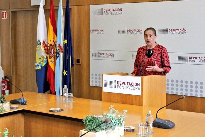 Carmela Silva, presidenta de la Deputación