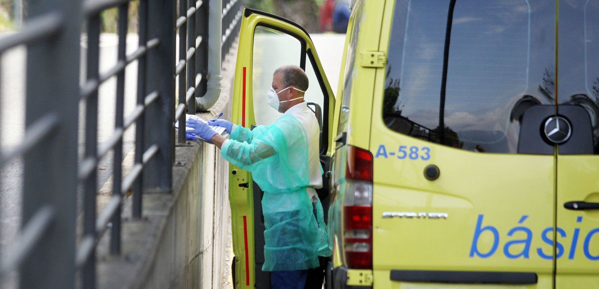 Servicio de Urgencias del Hospital Montecelo durante la crisis sanitaria del coronavirus