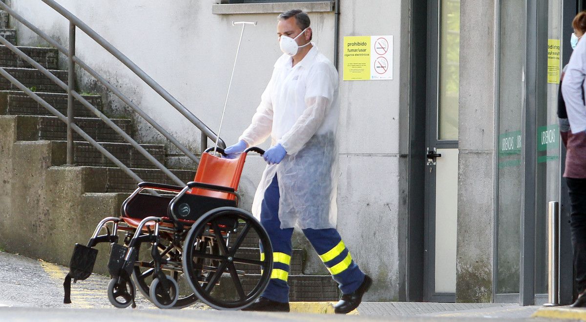 Servicio de Urgencias del Hospital Montecelo durante la crisis sanitaria del coronavirus