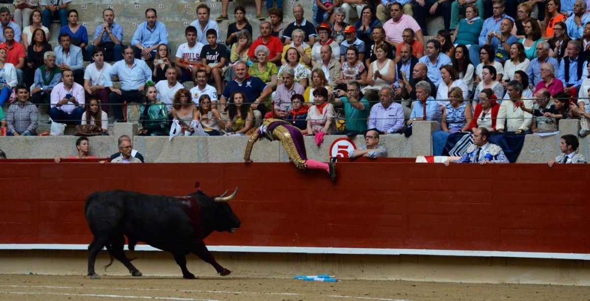 Corrida de toros en la Plaza de la Peregrina