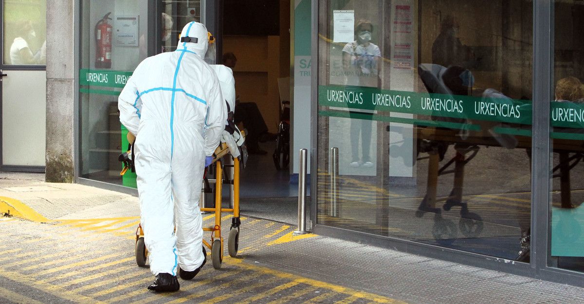 Servicio de Urgencias del Hospital Montecelo durante la crisis sanitaria del coronavirus