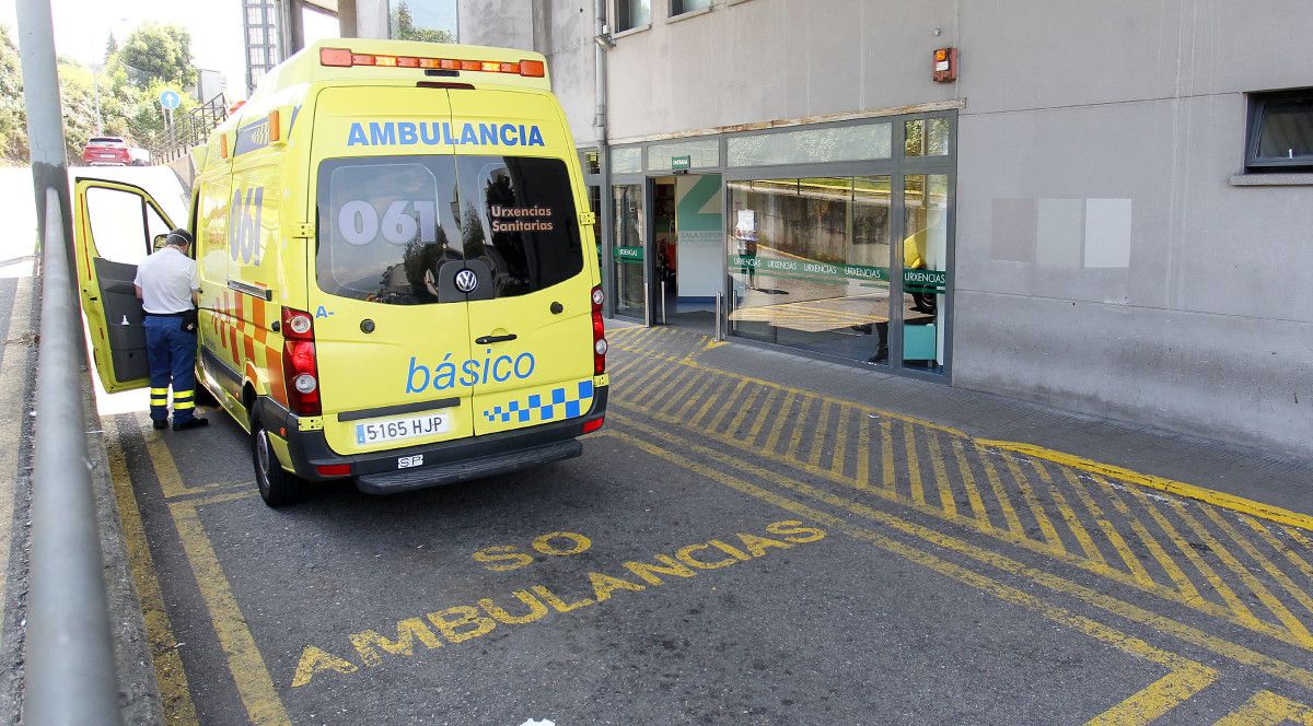 Servizo de Urxencias do Hospital Montecelo durante la crisis sanitaria do coronavirus