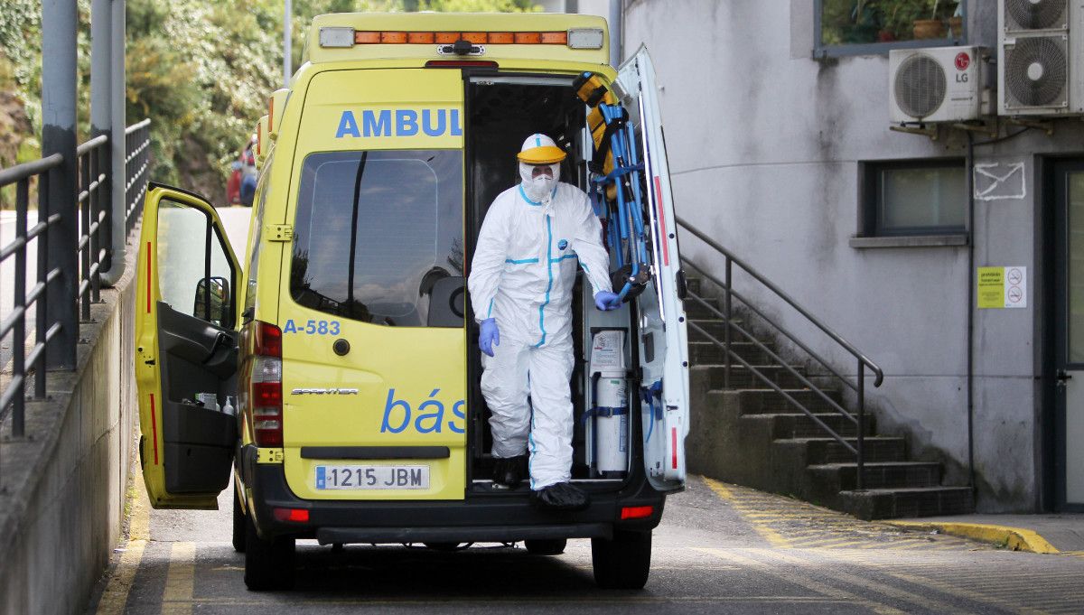 Servizo de Urxencias do Hospital Montecelo durante la crisis sanitaria do coronavirus