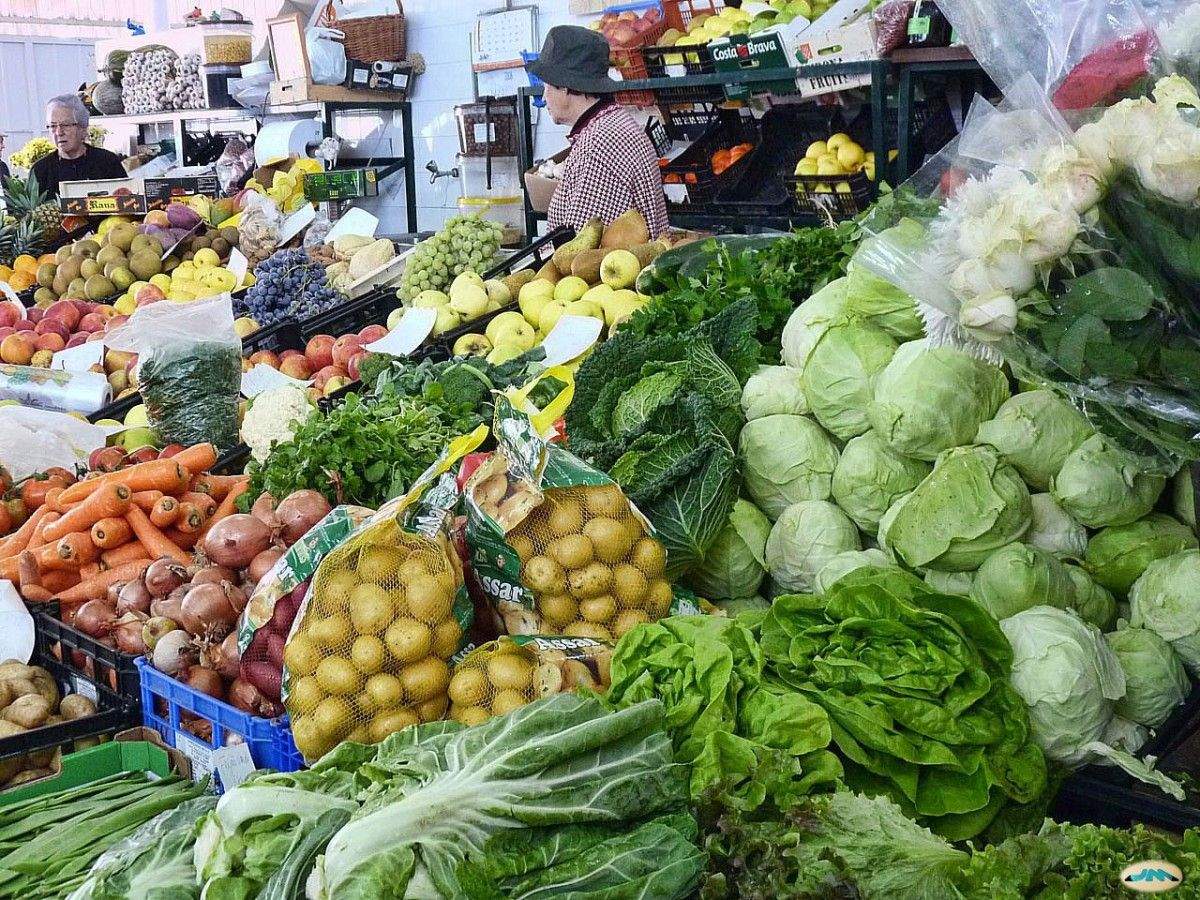 Posto de venda de produtos agrícolas