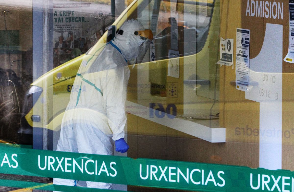 Servicio de Urgencias del Hospital Montecelo durante la crisis sanitaria del coronavirus