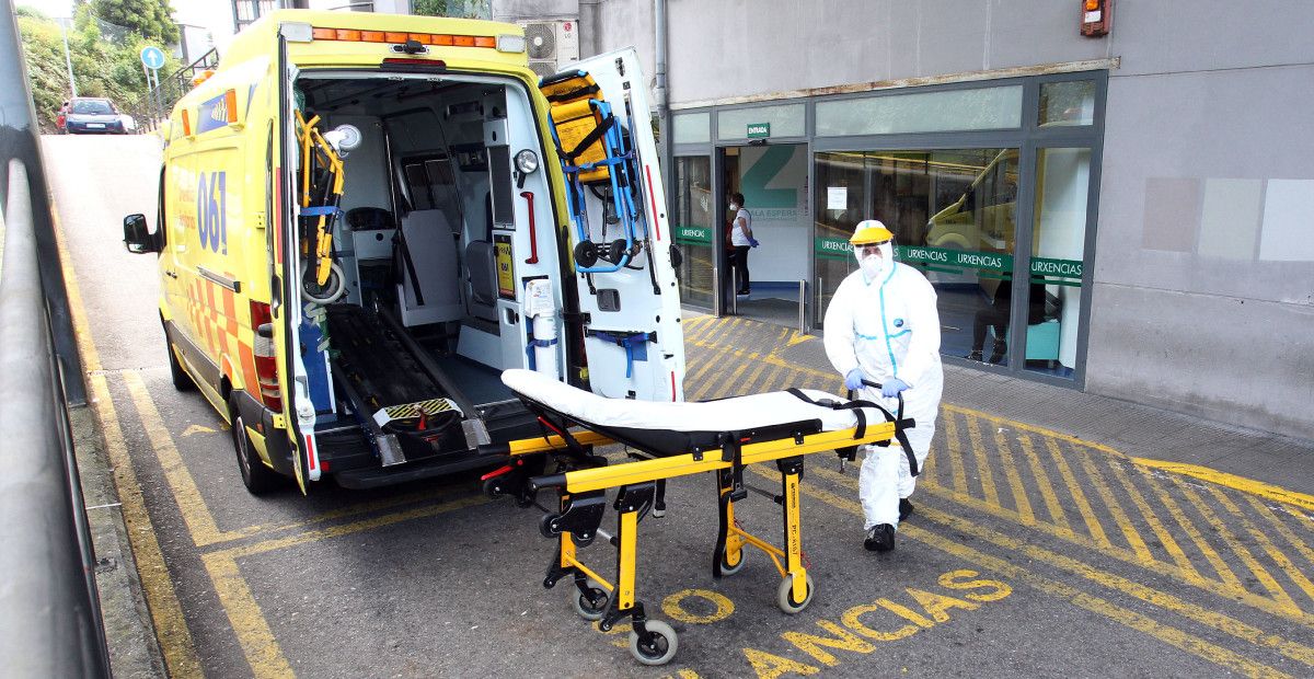 Servicio de Urgencias del Hospital Montecelo durante la crisis sanitaria del coronavirus