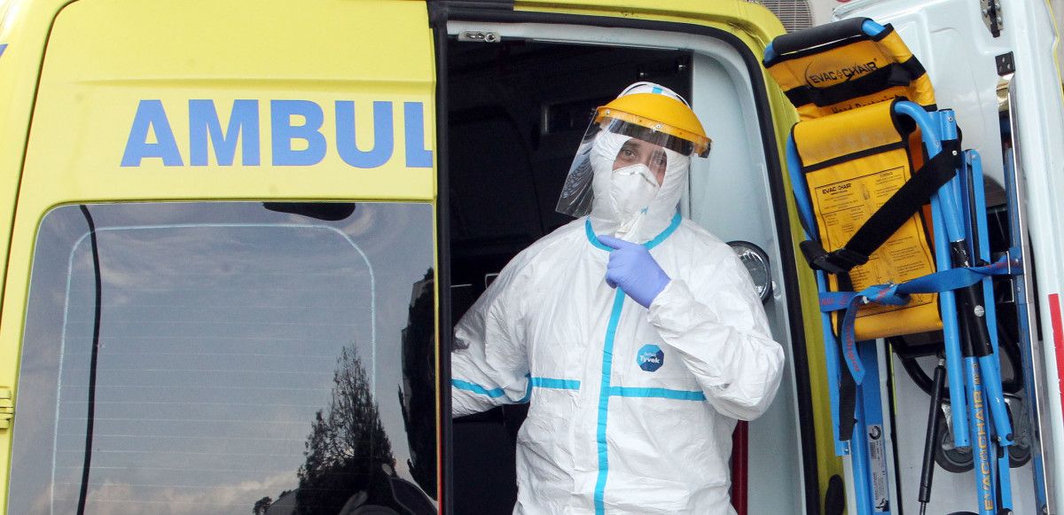Servizo de Urxencias do Hospital Montecelo durante la crisis sanitaria do coronavirus