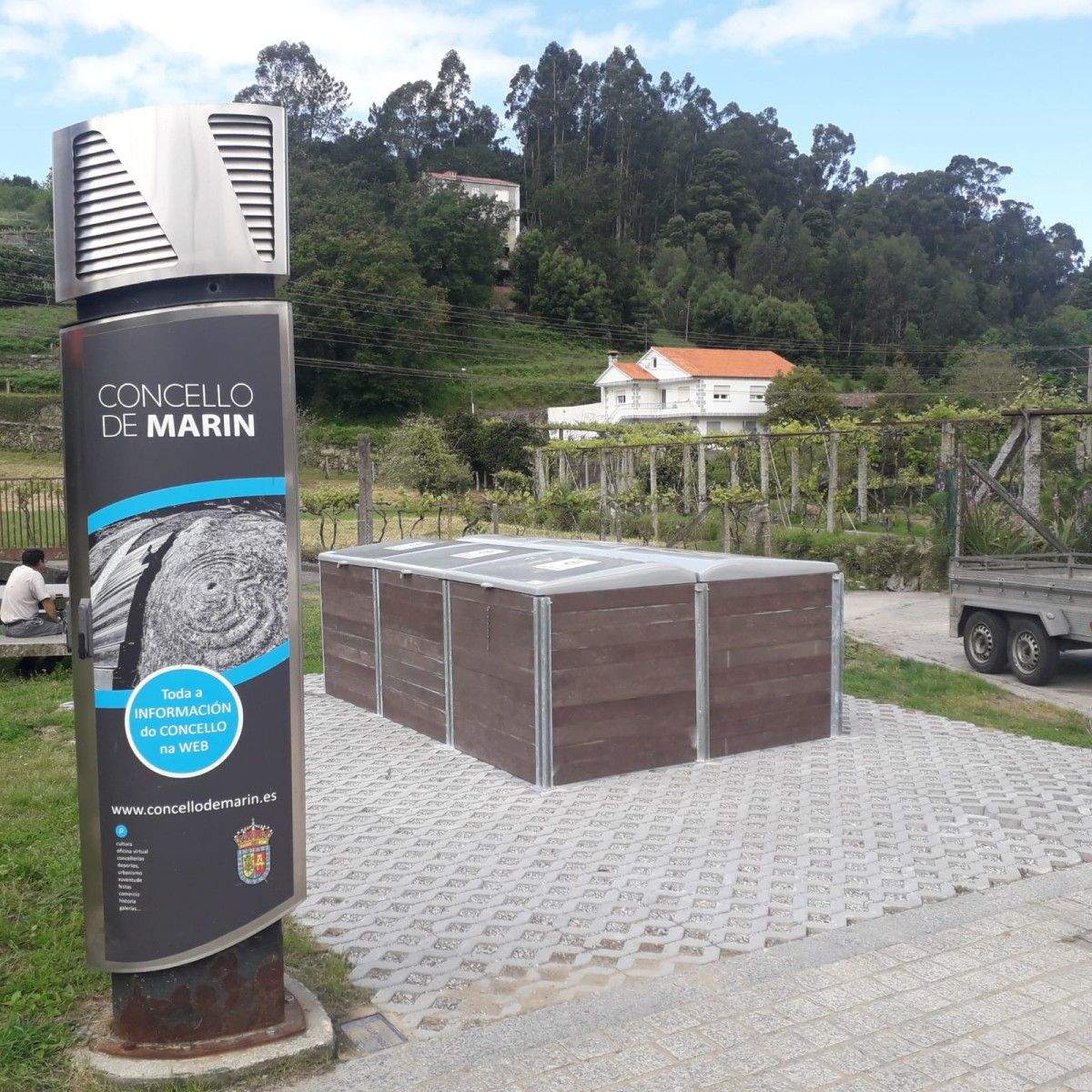 Composteiros comunitarios en Marín