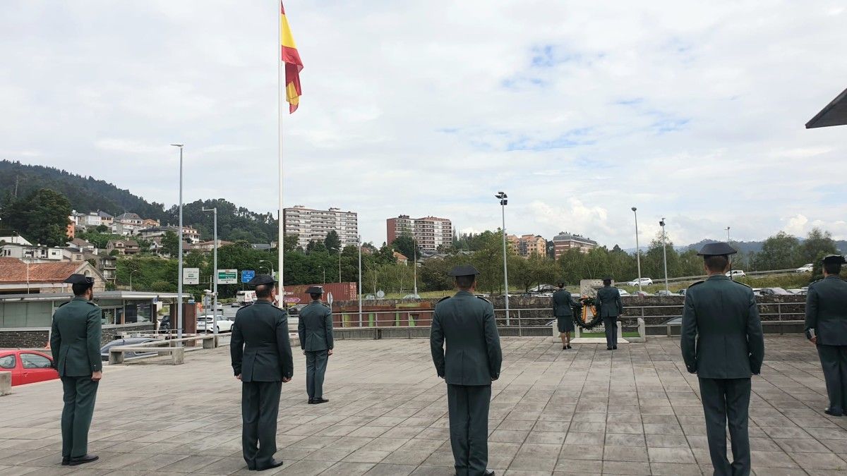 Celebración do 176 aniversario ga Garda Civil na Comandancia de Pontevedra