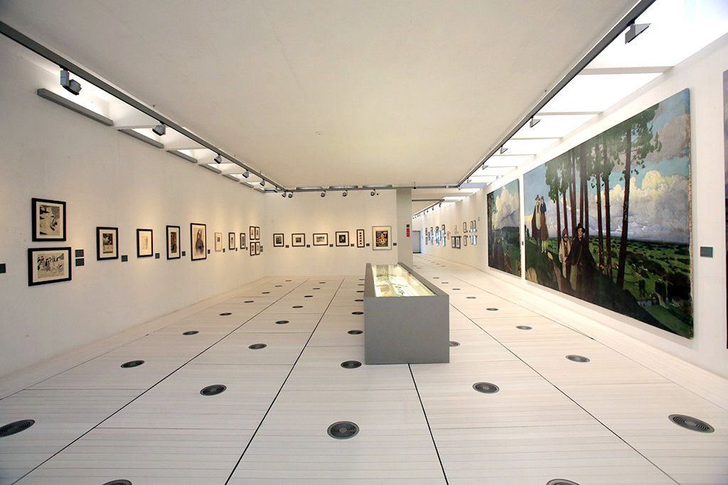 Sala Castelao, del Museo de Pontevedra