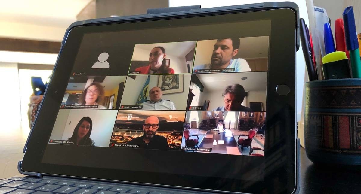 Reunión de la diputada de Turismo con las fiestas de interés turístico