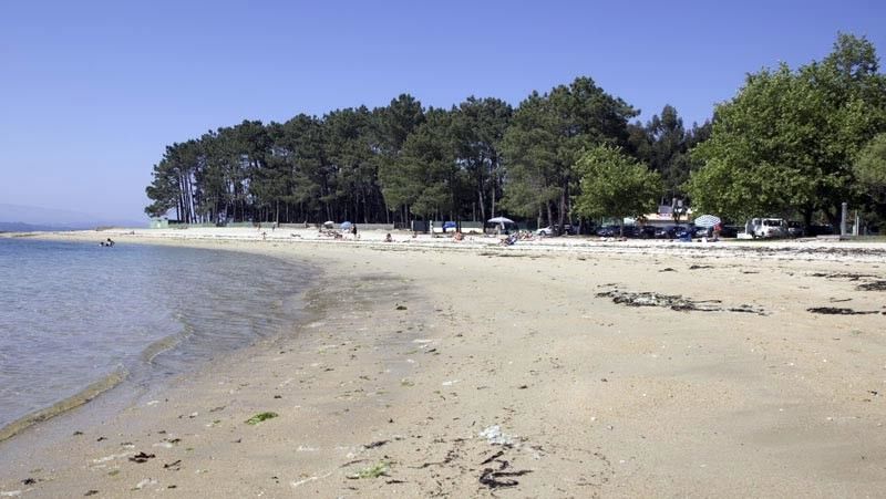 Playa de O Terrón, Vilanova de Arousa