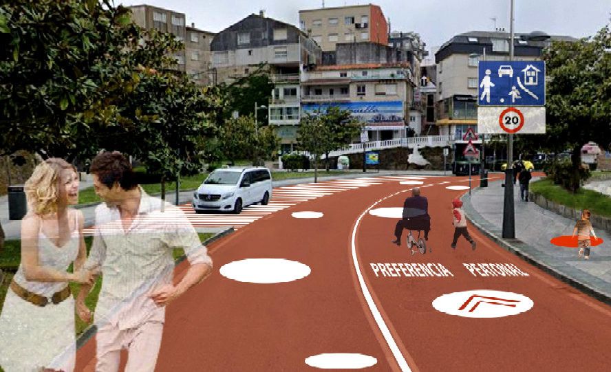 Zonas de preferencia peonil en Sanxenxo