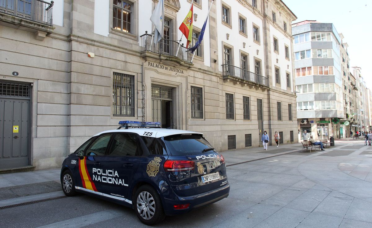 Audiencia Provincial de Pontevedra durante la pandemia del coronavirus