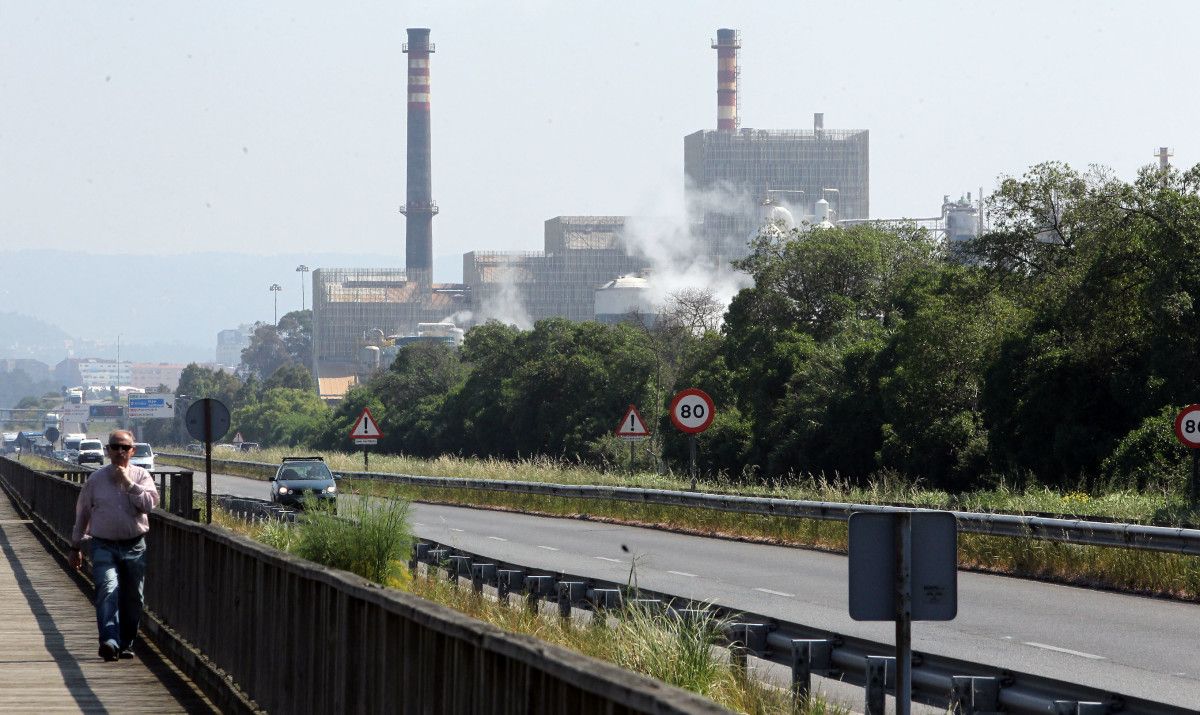 Factoría de Ence en Lourizán