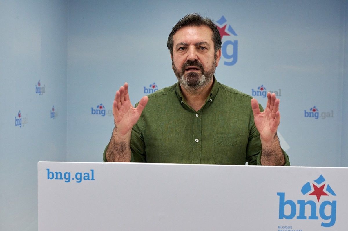 Luis Bará, deputado do BNG por Pontevedra