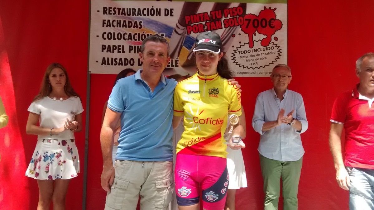 Irene Trabazo, campioa da Copa de España cadete de ciclismo en estrada