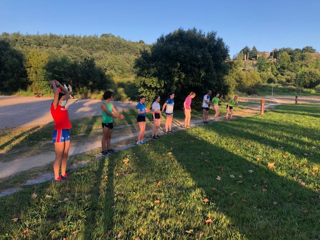 Primeros entrenamientos de la Gimnástica de la Fase 2 de la desescalada por el coronavirus
