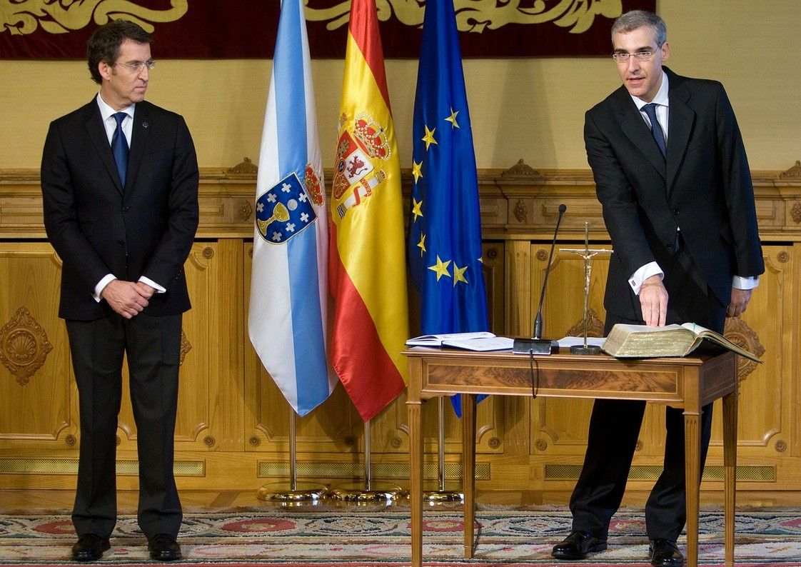 Francisco Conde toma posesión de su cargo como conselleiro de Economía e Industria Francisco Conde toma posesión de su cargo como conselleiro de Economía e Industria