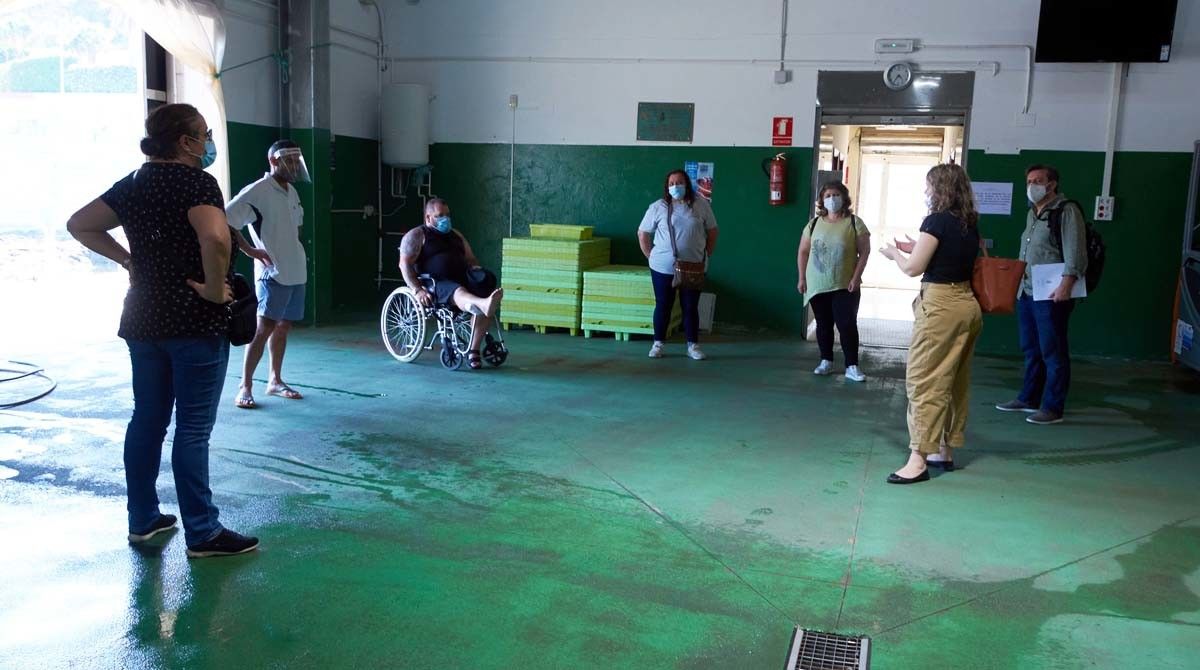 Encontro de Luis Bará coas confrarías da ría de Pontevedra