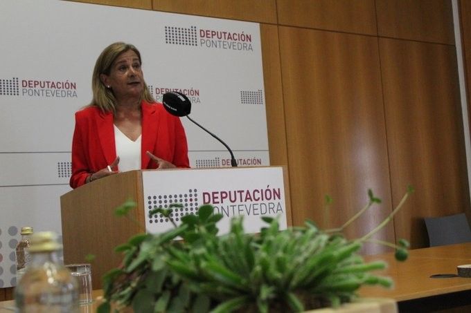 Carmela Silva, presidenta de la Deputación