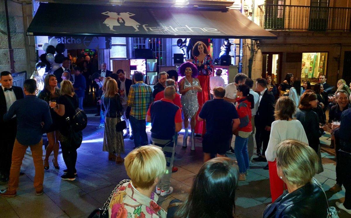 Un local de lecer nocturno de Pontevedra antes da pandemia