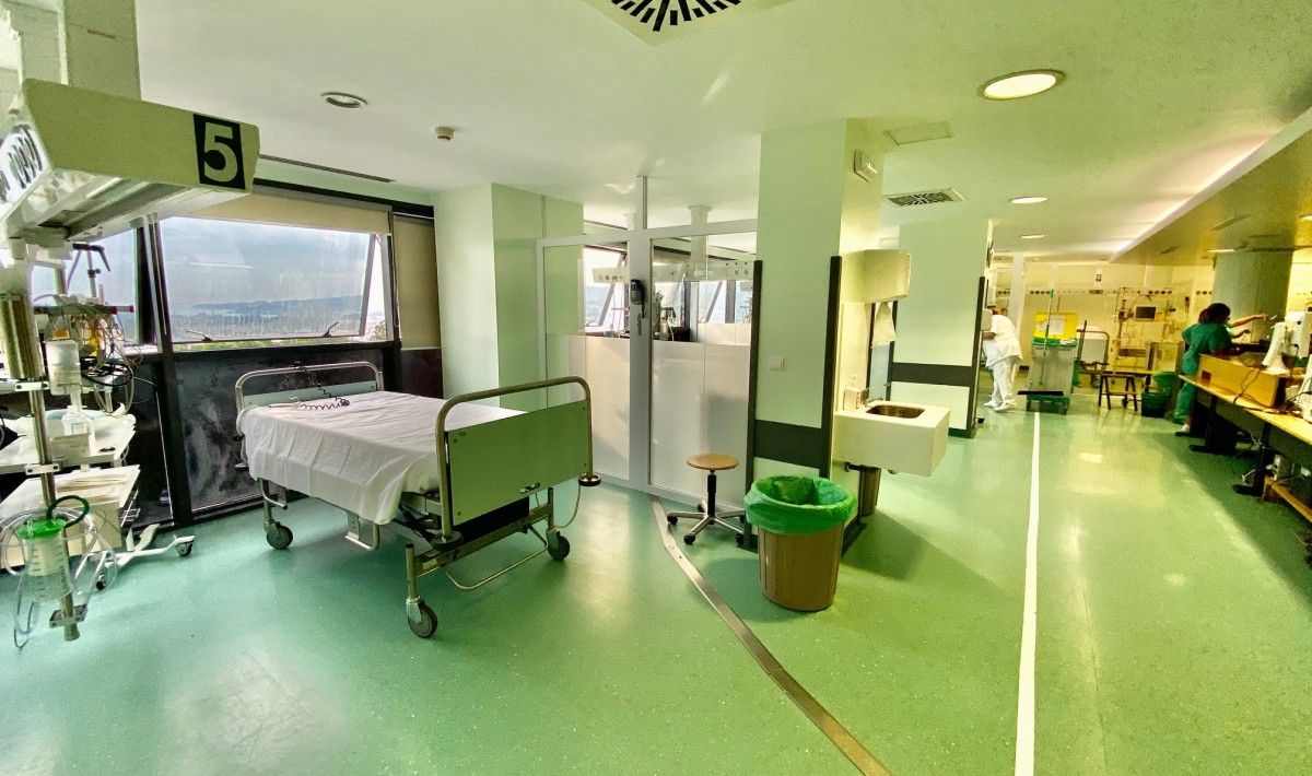 Unidad de Reanimación del Hospital Montecelo