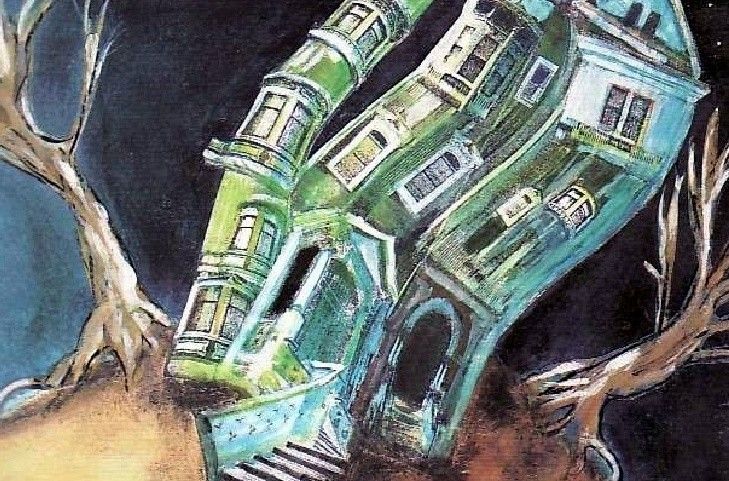 Ilustración de 'Unha pantasma con asma'